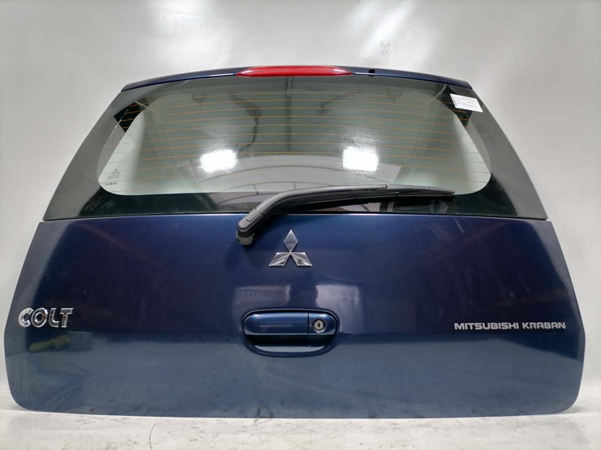 Mitsubishi Colt Z30 original Heckklappe mit Heckscheibe T43 Blau 5-T&uuml;rer Bj.2005